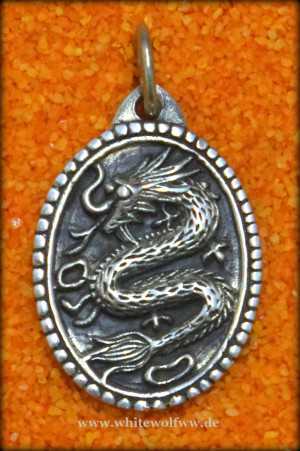 Drachen-Anhnger Sterlingsilber