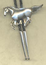 Bolotie Pferd Sterlingsilber