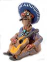 Rucherfigur Mexikaner mit Gitarre