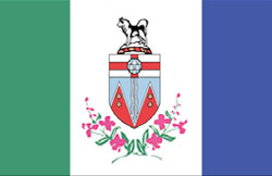 Flagge - Yukon