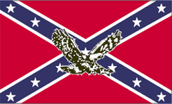 Flagge - Confederate Eagle