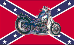 Flagge - Confederate Motorcycle