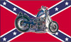 Flagge - Confederate Motorcycle