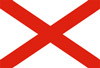 Flagge - Alabama