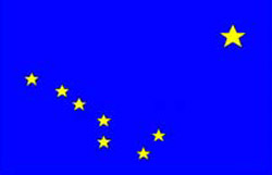 Flagge - Alaska