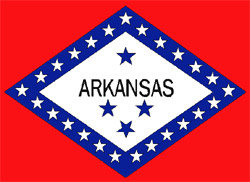 Flagge - Arkansas