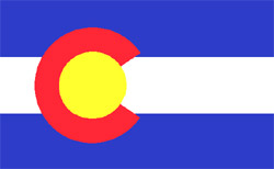 Flagge - Colorado