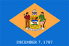 Flagge  Delaware
