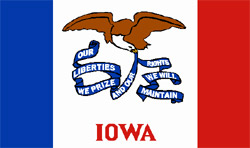 Flagge  Iowa