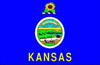 Flagge  Kansas