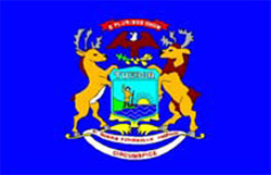 Flagge Michigan