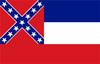 Flagge Mississippi