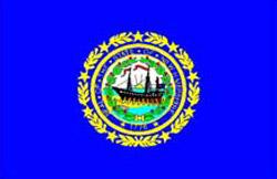 Flagge  New Hampshire