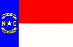 Flagge  North Carolina