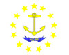 Flagge  Rhode Island