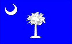 Flagge  South Carolina