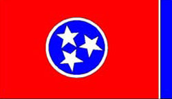 Flagge  Tennessee