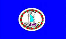 Flagge  Virginia