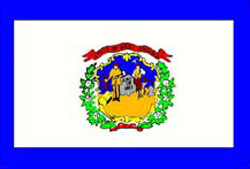 Flagge West Virginia