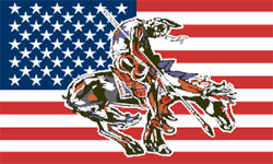 Flagge - USA End of Trail