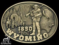 Montana Messing Buckle Wyoming