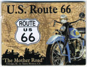 Magnet Route 66 black