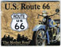 Magnet Route 66 black