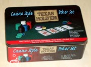 Pokerspiel in Blechdose