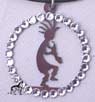 Kette Swarovski Crystal Steine  Kokopelli