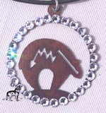 Kette Swarovski Crystal Steine  Bear