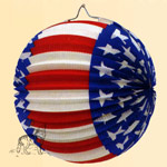 Lampion USA - Motiv