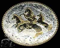 Buckle Crumrine 5 Pferde