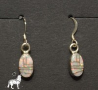 Ohrhnger Sterlingsilber Zuchtopal