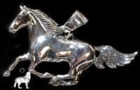 Anhnger Sterlingsilber Pferd