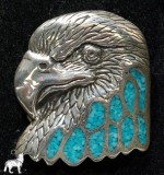 Anhnger Sterlingsilber  Adler Chipinlay Trkis