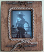 Bilderrahmen Barbed Wire/Rope