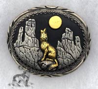 Buckle Diamond Cut Wolf